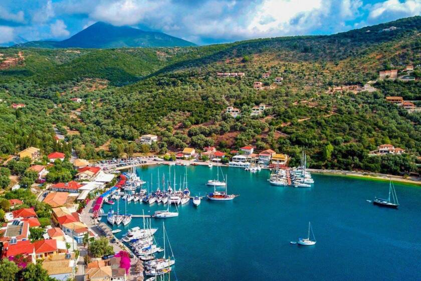 Syvota, Lefkas, with its picturesque port