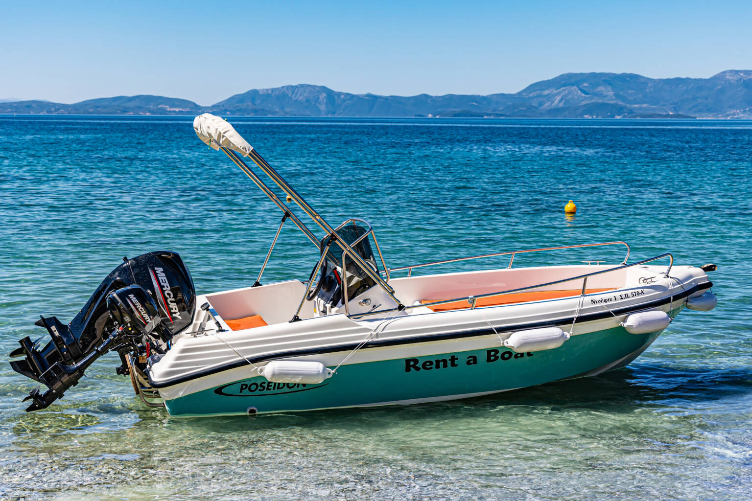 Dolphin Boat I - Boat Rentals at Paleros